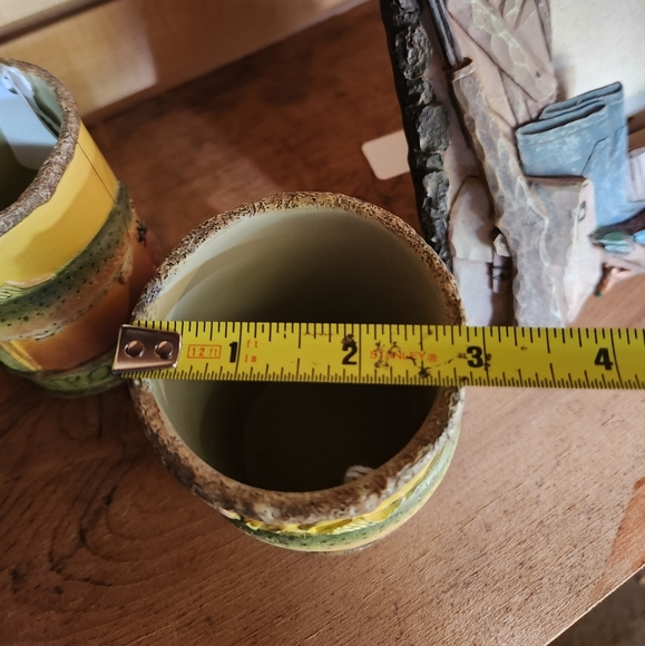 Fishing Tootbrush Holder Pencil Pen Vase Cup Trout - Picture 7 of 8